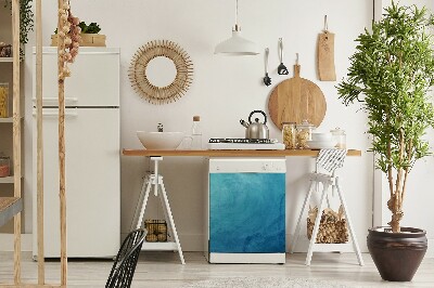 Decoratieve vaatwassermagneet Blauwe golven