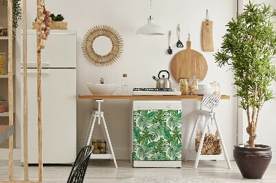 Vaatwasser Panel Cover Jungle bladeren