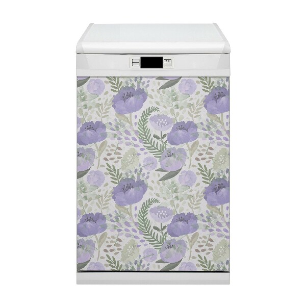 Vaatwasser magneet Pastel Poppy -zaden