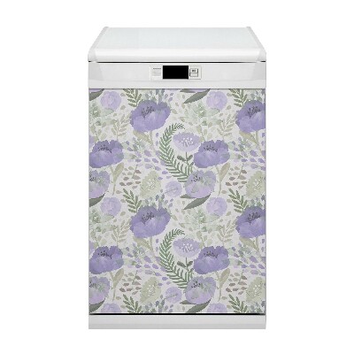 Vaatwasser magneet Pastel Poppy -zaden