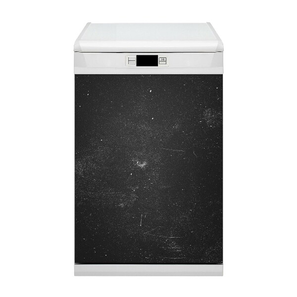 Magnetische Vaatwasser Deur Cover Witte stippen