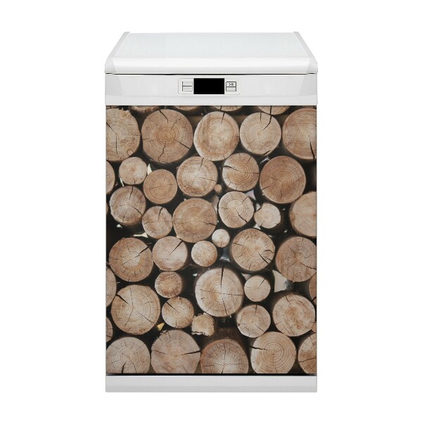 Vaatwasser Panel Cover Houten balken