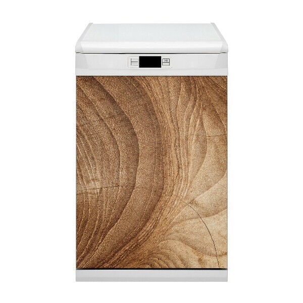 Magnetische Vaatwasser Deur Cover Houten kruis -sectie
