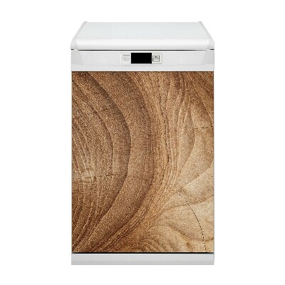 Magnetische Vaatwasser Deur Cover Houten kruis -sectie
