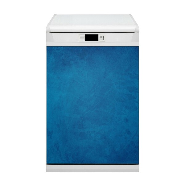Vaatwasser Panel Cover Blauwe achtergrond