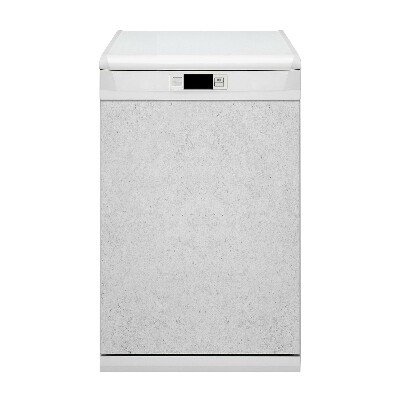 Magnetische Vaatwasser Panel Skin Cover Wit beton