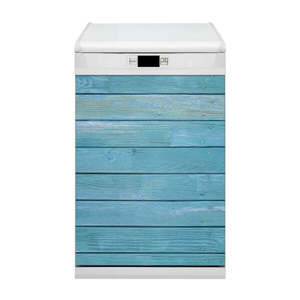 Vaatwasser Panel Cover Blauwe planken