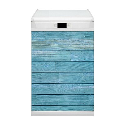 Vaatwasser Panel Cover Blauwe planken