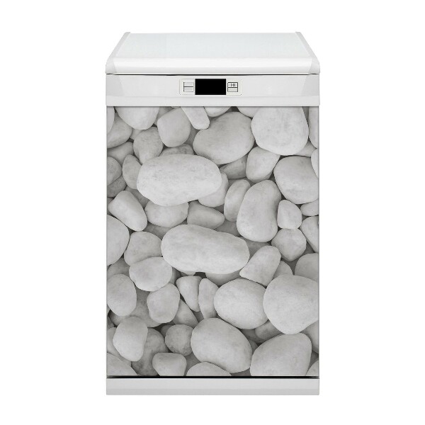 Vaatwasser magneet Witte stenen