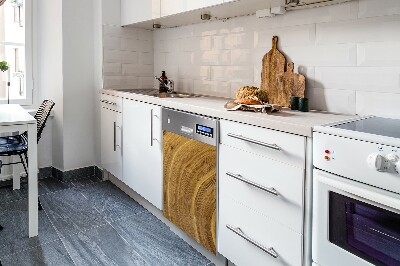 Vaatwasser magneet Houtpot