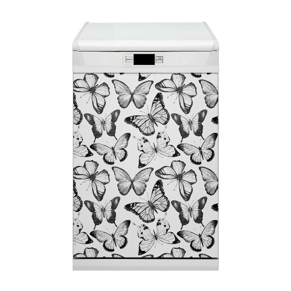 Vaatwasser Panel Cover Vlinder