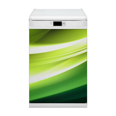 Magnetische Vaatwasser Panel Skin Cover Groene textuur