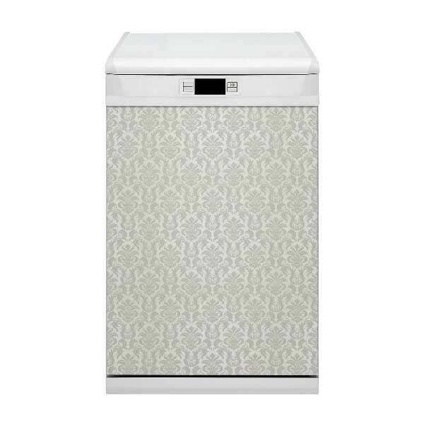 Vaatwasser Panel Cover Damastpatroon