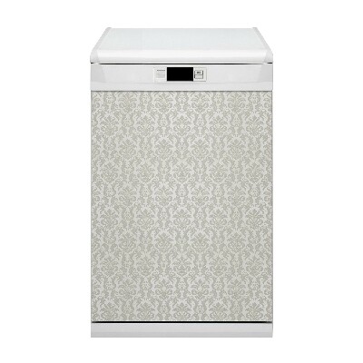 Vaatwasser Panel Cover Damastpatroon