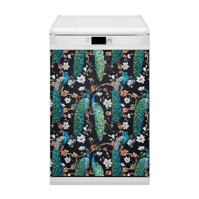 Magnetische Vaatwasser Deur Cover Pauw