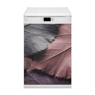 Vaatwasser Panel Cover Kleurrijke bladeren