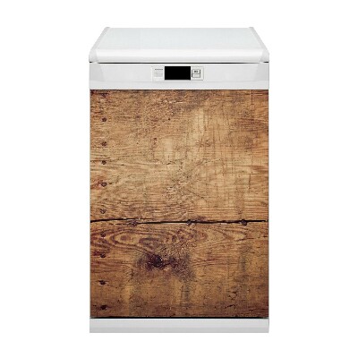 Vaatwasser Panel Cover Abstract hout