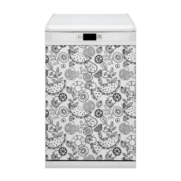 Magnetische Vaatwasser Deur Cover Fruit