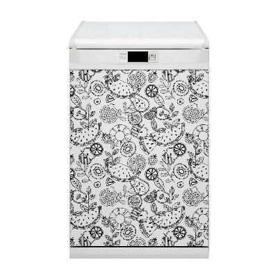Magnetische Vaatwasser Deur Cover Fruit