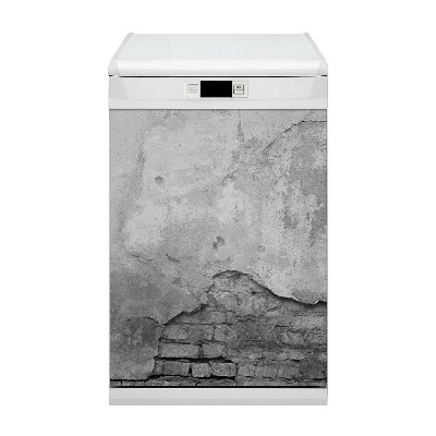 Magnetische Vaatwasser Deur Cover Oude muur