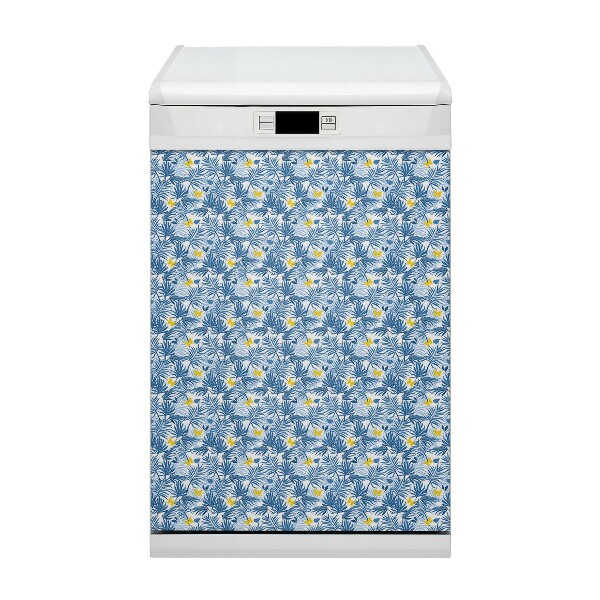 Vaatwasser Panel Cover Vlinders in tropen