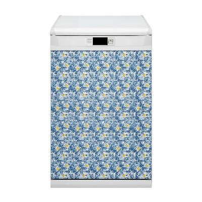 Vaatwasser Panel Cover Vlinders in tropen