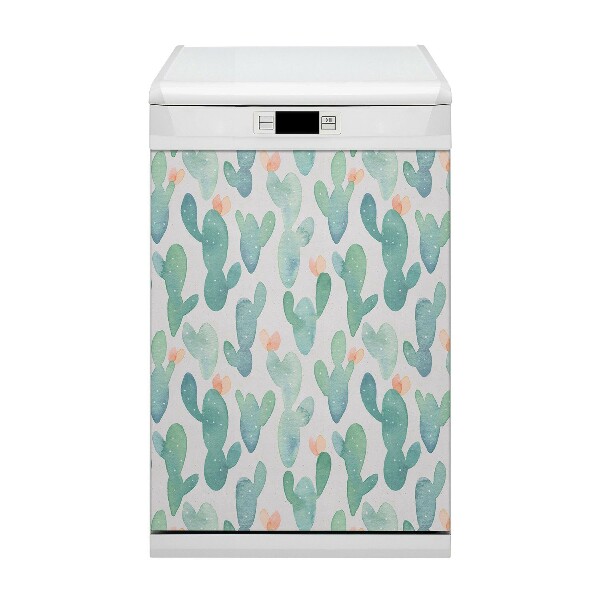 Magnetische Vaatwasser Deur Cover Alternatieve cactussen