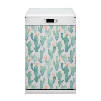 Magnetische Vaatwasser Deur Cover Alternatieve cactussen