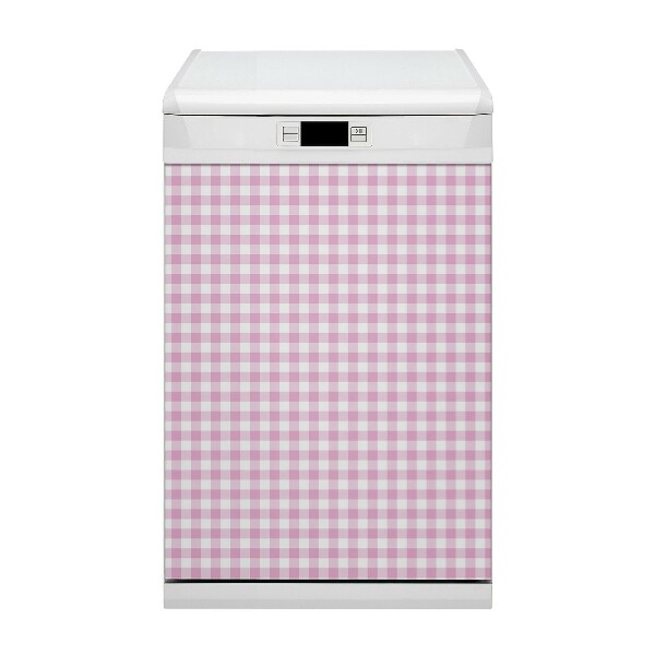 Decoratieve vaatwassermagneet Roze rooster
