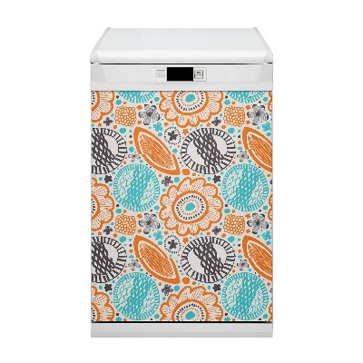 Magnetische Vaatwasser Panel Skin Cover Pastelklanten
