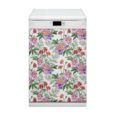 Vaatwasser Panel Cover Pioenboeket