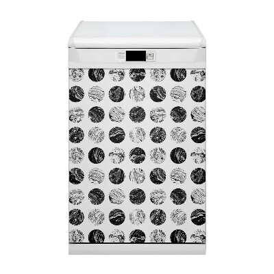 Magnetische Vaatwasser Panel Skin Cover Patroon -maan
