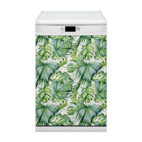 Magnetische Vaatwasser Deur Cover Dichte jungle