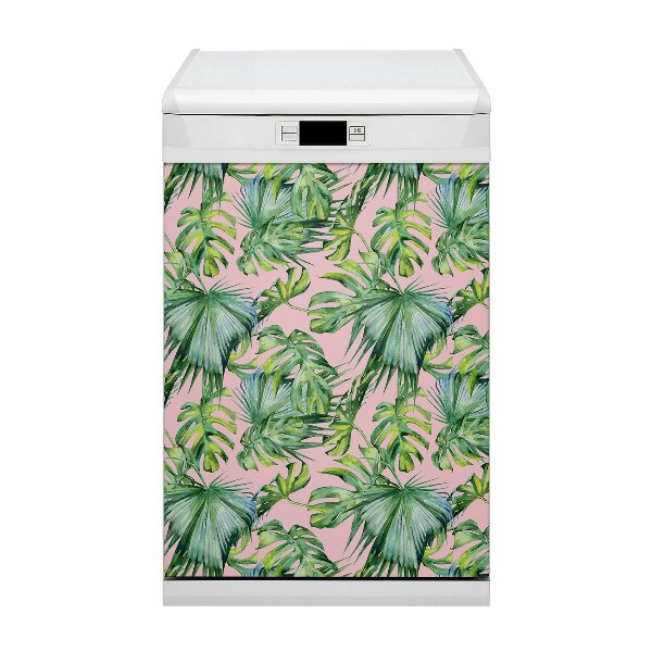 Vaatwasser Panel Cover Botanische kunst