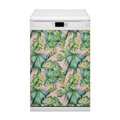 Vaatwasser Panel Cover Botanische kunst