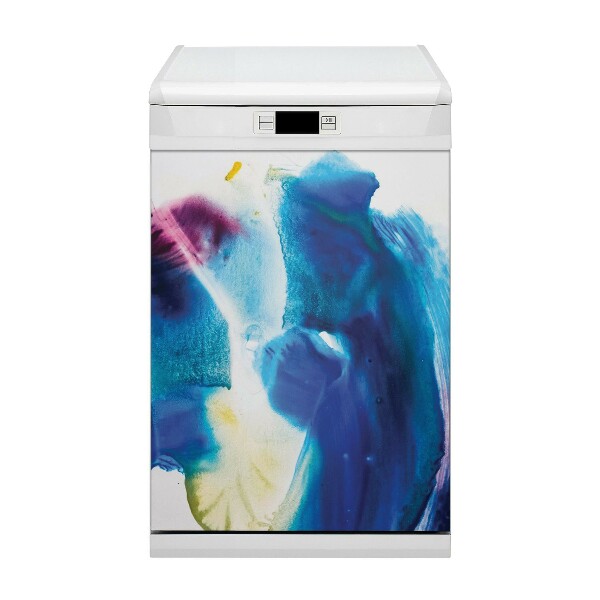 Magnetische Vaatwasser Deur Cover Blauwe vlekken