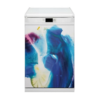 Magnetische Vaatwasser Deur Cover Blauwe vlekken