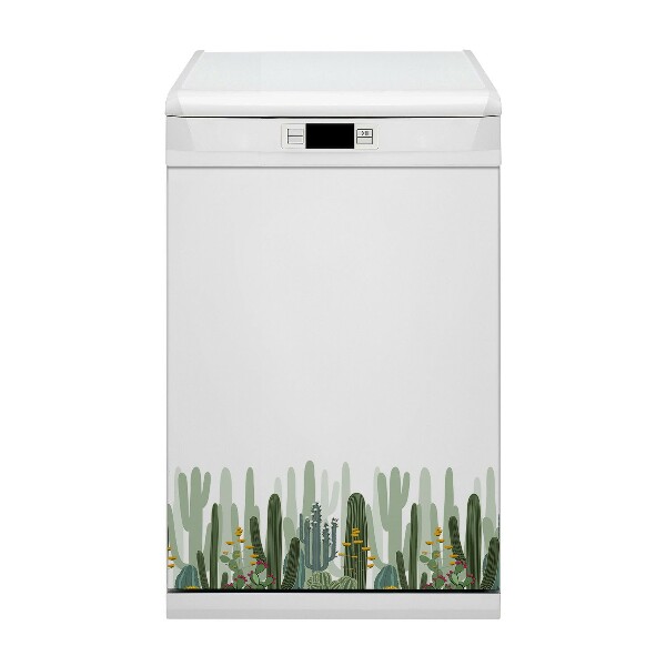 Vaatwasser magneet Bloeiende cacti