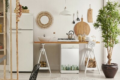 Vaatwasser magneet Bloeiende cacti