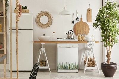 Vaatwasser magneet Bloeiende cacti