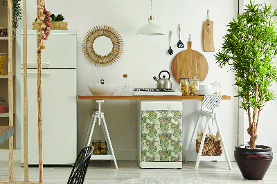 Magnetische Vaatwasser Deur Cover Ananas