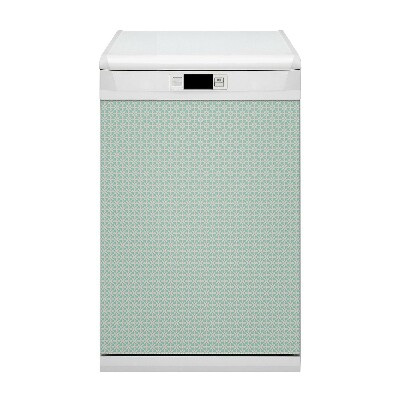 Magnetische Vaatwasser Deur Cover wit Blauw