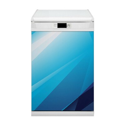 Magnetische Vaatwasser Deur Cover Blauwe overgang