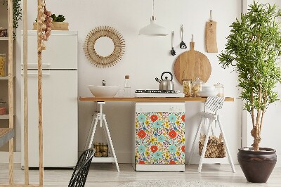 Vaatwasser Panel Cover Weide bloemen