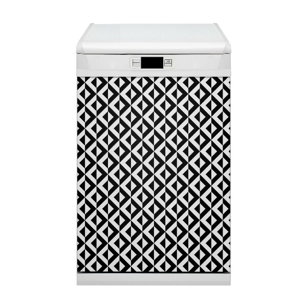 Magnetische Vaatwasser Deur Cover Geometrie illusie
