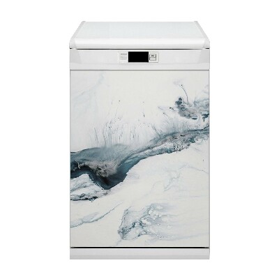 Magnetische Vaatwasser Panel Skin Cover Winterabstractie