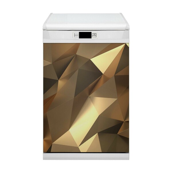 Decoratieve vaatwassermagneet Gulden folie