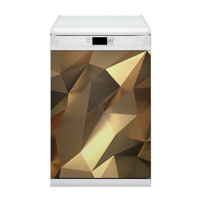 Decoratieve vaatwassermagneet Gulden folie