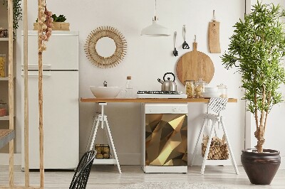 Decoratieve vaatwassermagneet Gulden folie