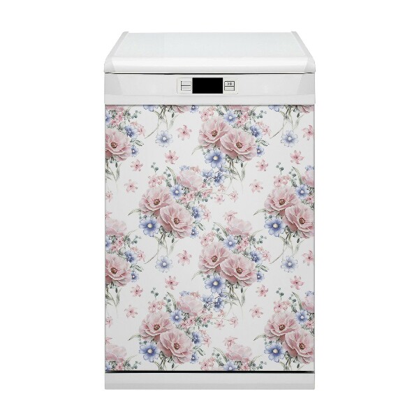 Magnetische Vaatwasser Deur Cover Delicaat boeket